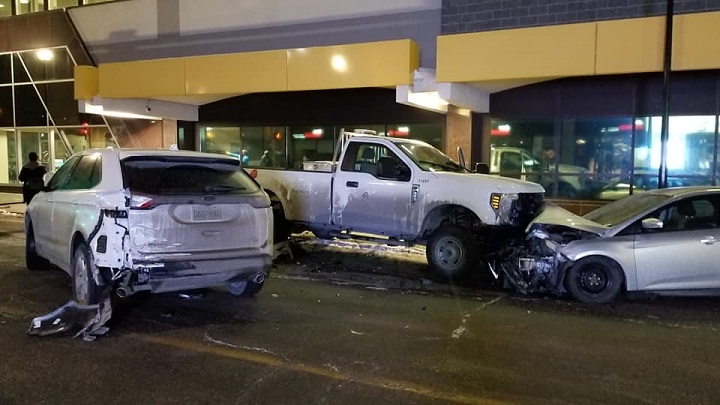 The Regina Police Service are investigating following a hit and run that happened downtown early Wednesday morning.