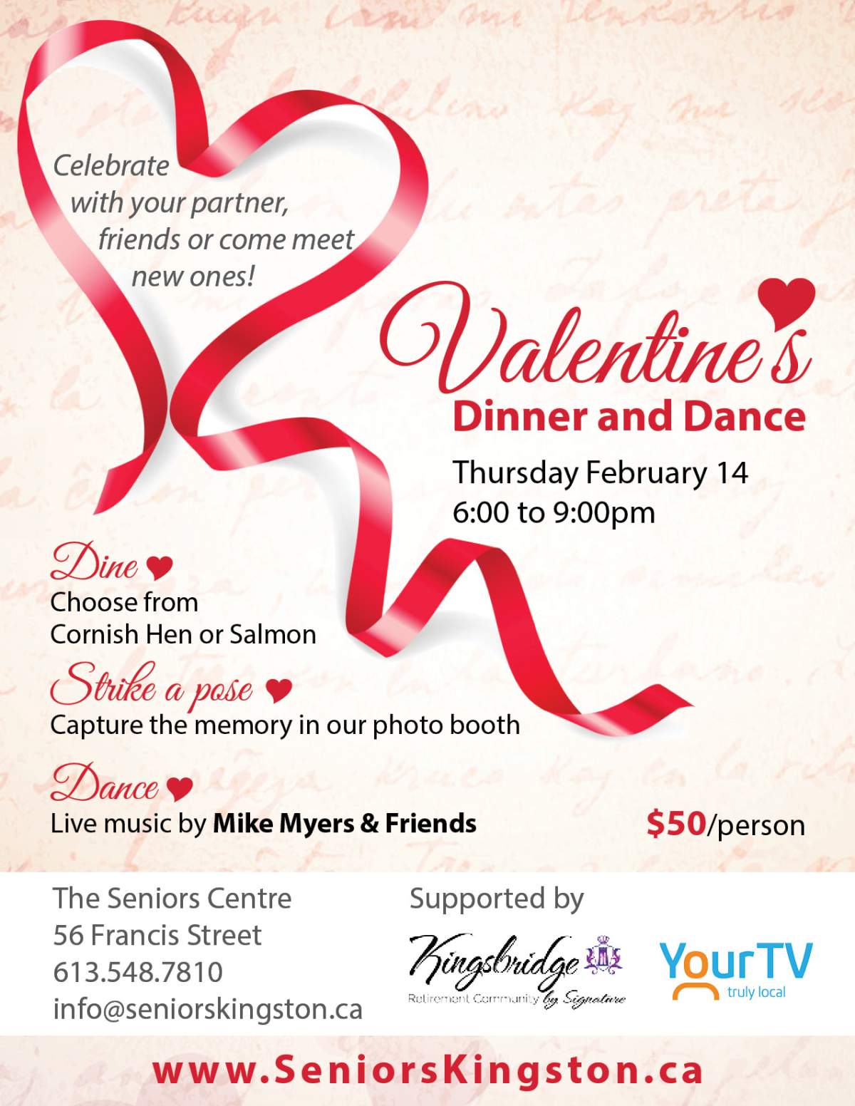 Valentine’s Dinner and Dance - image