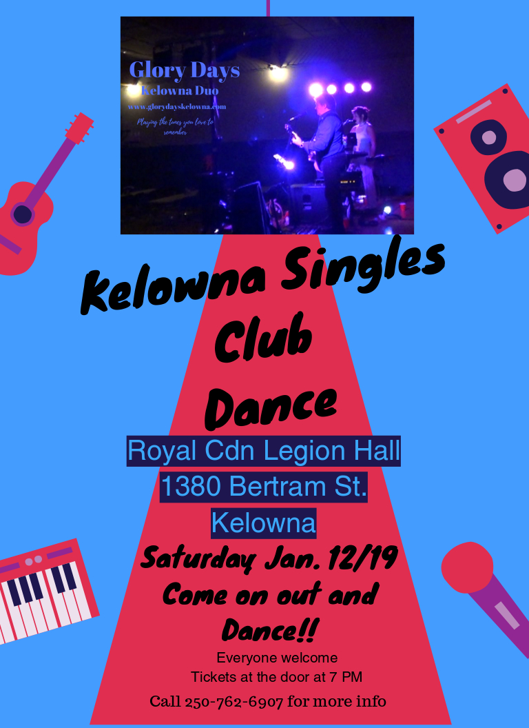 Kelowna Singles Club Dance GlobalNews Events