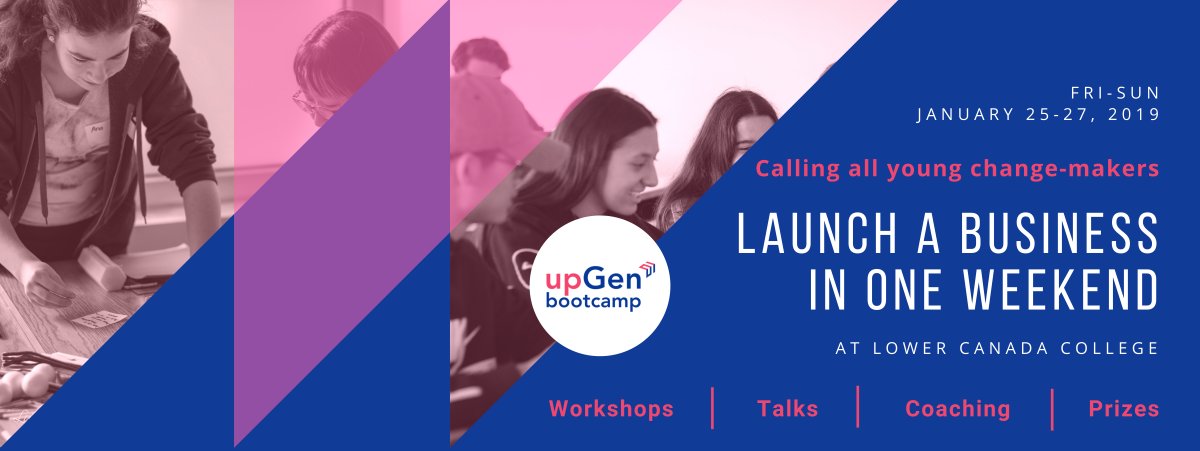 upGen Entrepreneurship Bootcamp for Teenagers - image