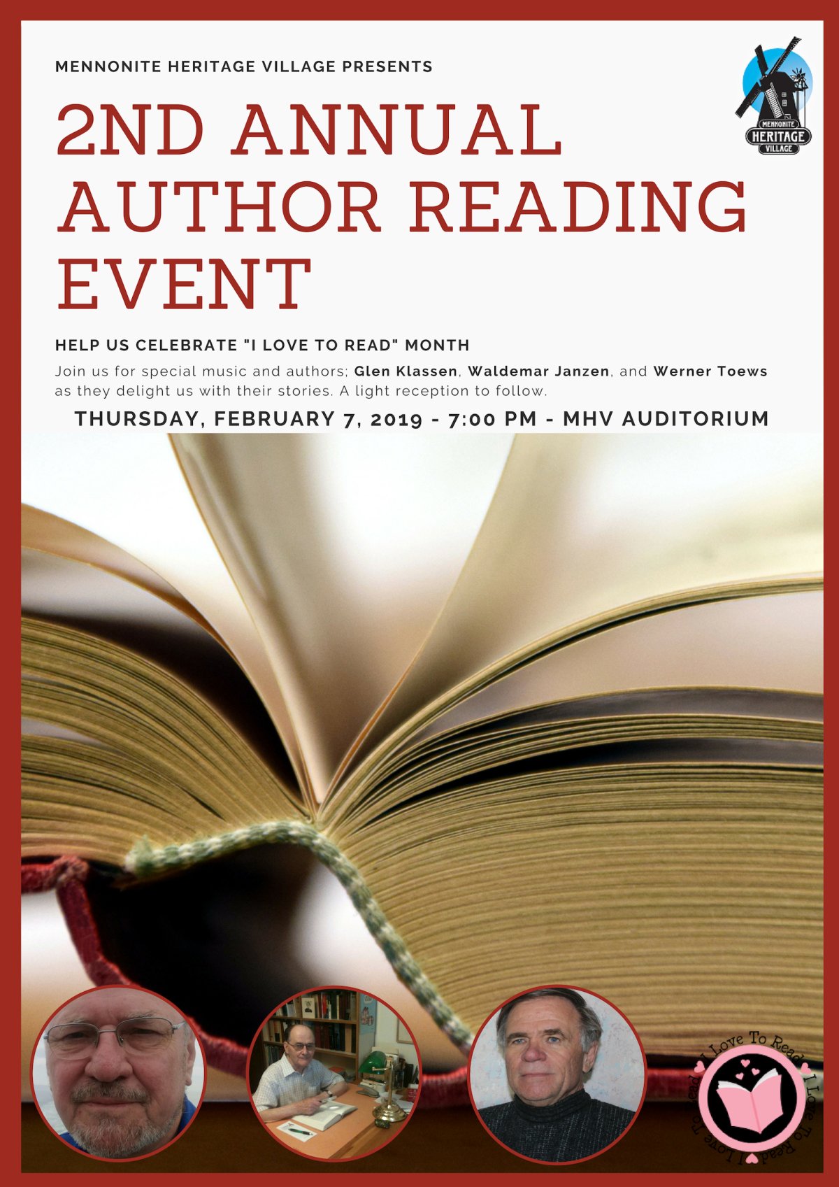 2nd Annual Author Reading - image