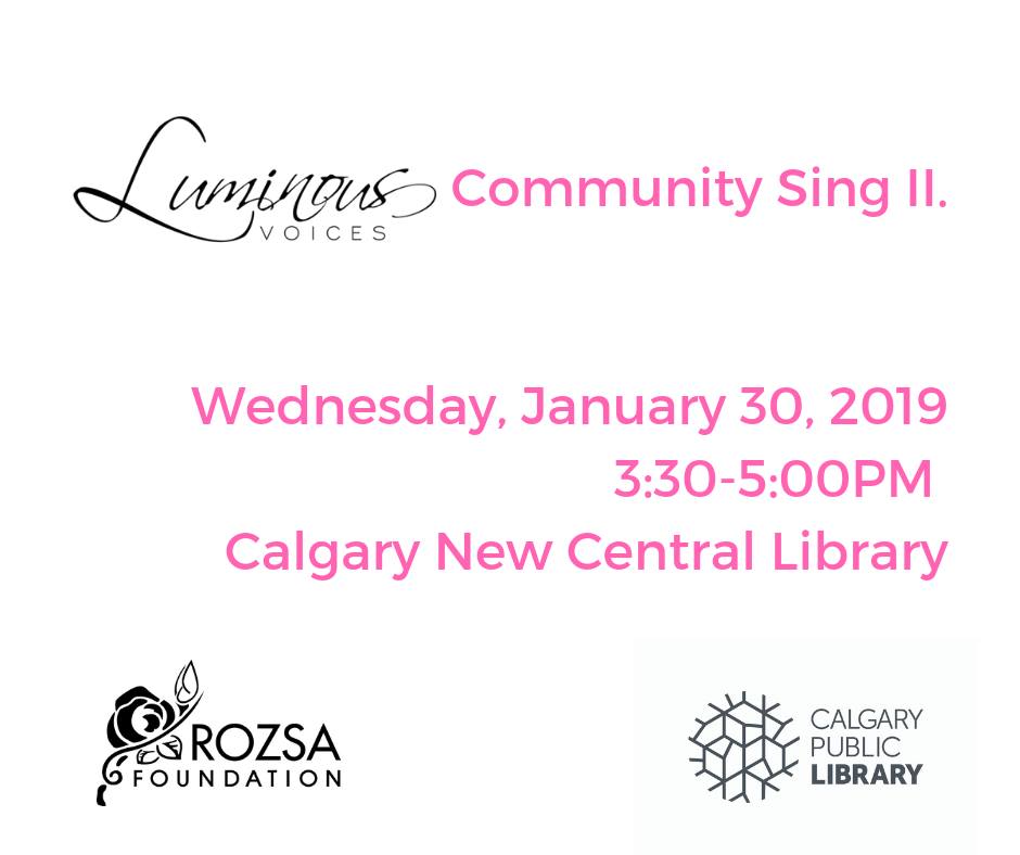 Luminous Voices Community Sing II - image