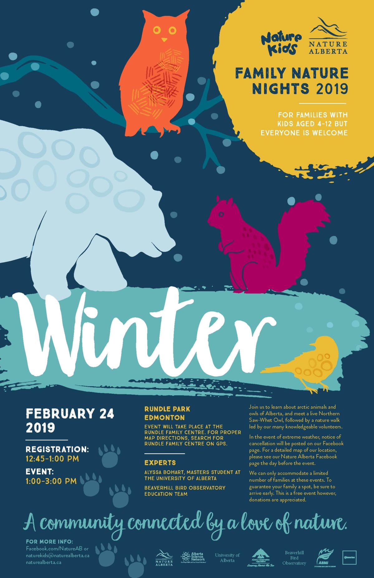 Winter Family Nature Event - image