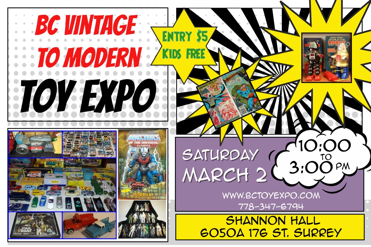 BC Vintage to Modern Toy Expo - image