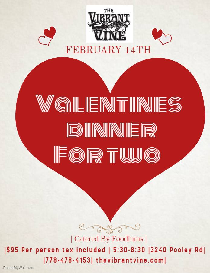 Valentine’s Dinner at The Vibrant Vine - image