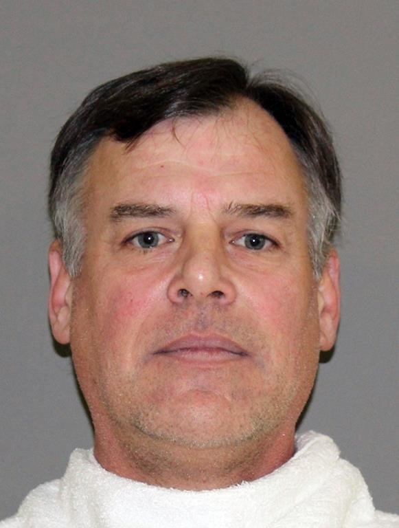 This booking photo provided by the Denton County Jail shows John Wetteland. The former major league pitcher was arrested, Monday, Jan. 14, 2019, in Texas and charged with continuous sex abuse of a child under age 14. Denton County jail records show Wetteland was arrested and freed on $25,000 bond. No attorney was immediately listed to speak for the 52-year-old Wetteland, who lives in Trophy Club, 25 miles northwest of Dallas.