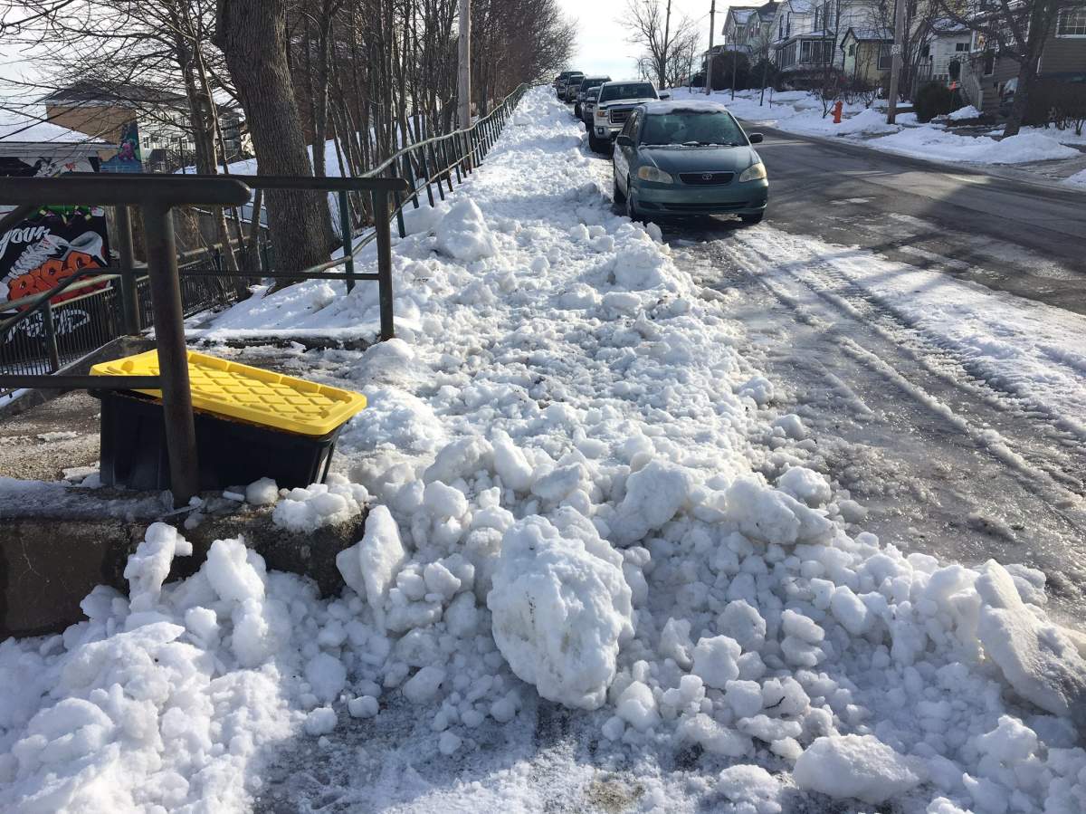 A portion of Albert Street between Duffus Street and Devonshire in Halifax, N.S., on Jan. 3, 2019.