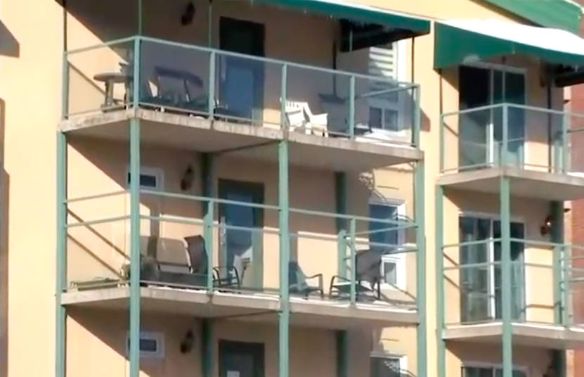 Quebec City police are investigating the death of a 69-year-old man who they believe fell from a second-floor unit of seniors' residence.