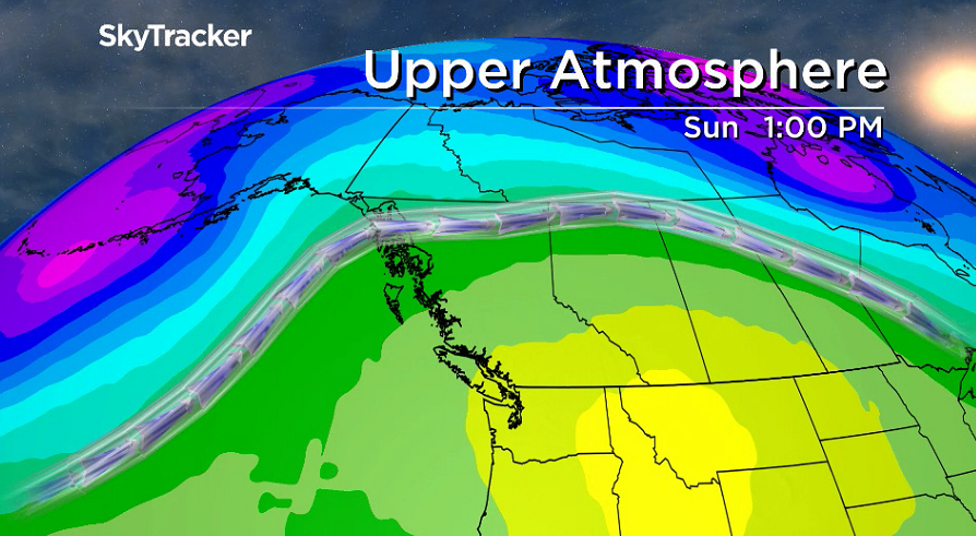 A big upper ridge pushing in over the weekend could raise freezing levels as high as 2,500 metres.