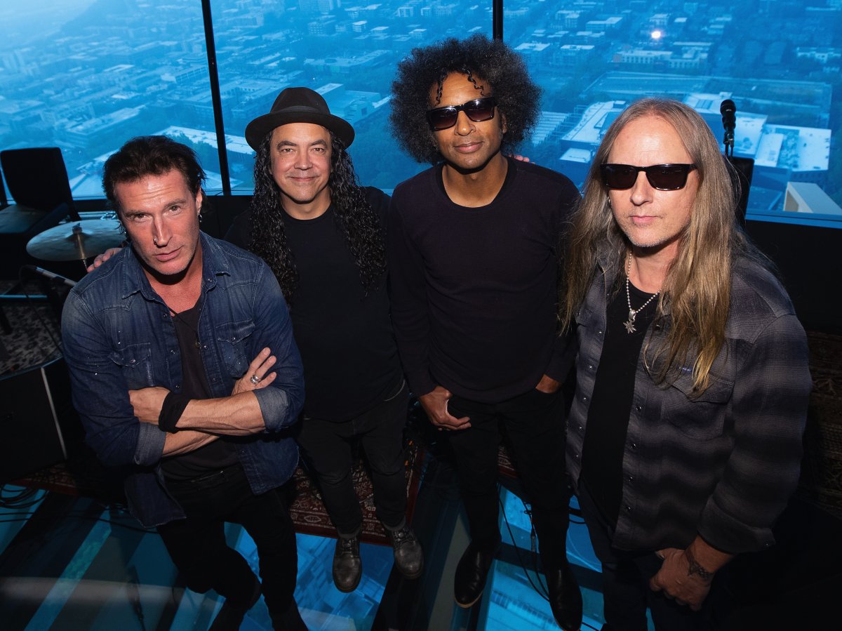 Alice in Chains at the Space Needle in Seatle, Wash., in 2018.