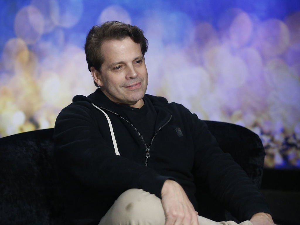 Anthony Scaramucci sits in the diary room on 'Celebrity Big Brother.'.