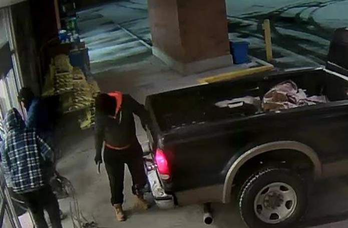 Halton police are searching for three suspects after two reported ATM thefts in Oakville. 