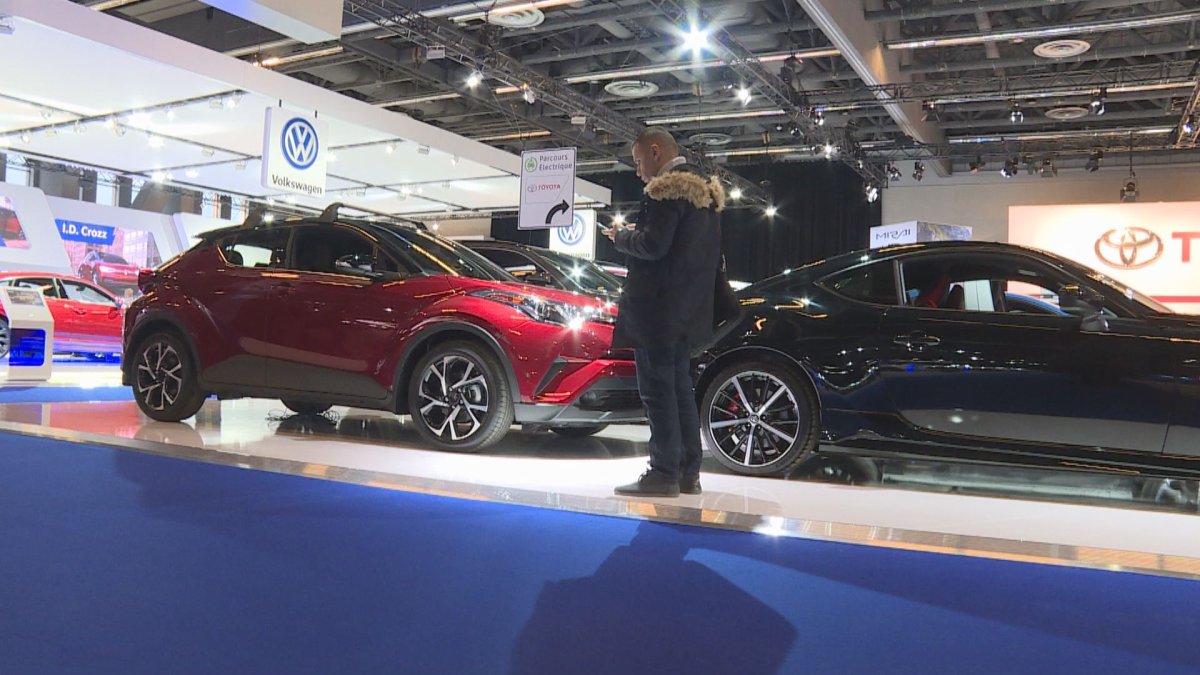 Small cars might not be as popular as SUV's at the Montreal International Auto Show.  (Global News).