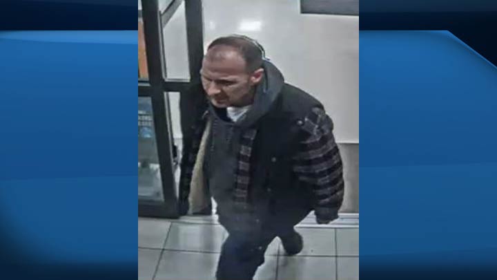 Saskatoon Crime Stoppers released this surveillance photo after two suspects stole a $3,000 bottle of scotch from a liquor store on Sept. 28, 2018.