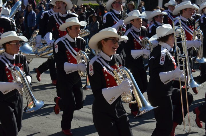 Calgary Stampede Showband clocks 15,000 steps in New Year’s Day Rose ...