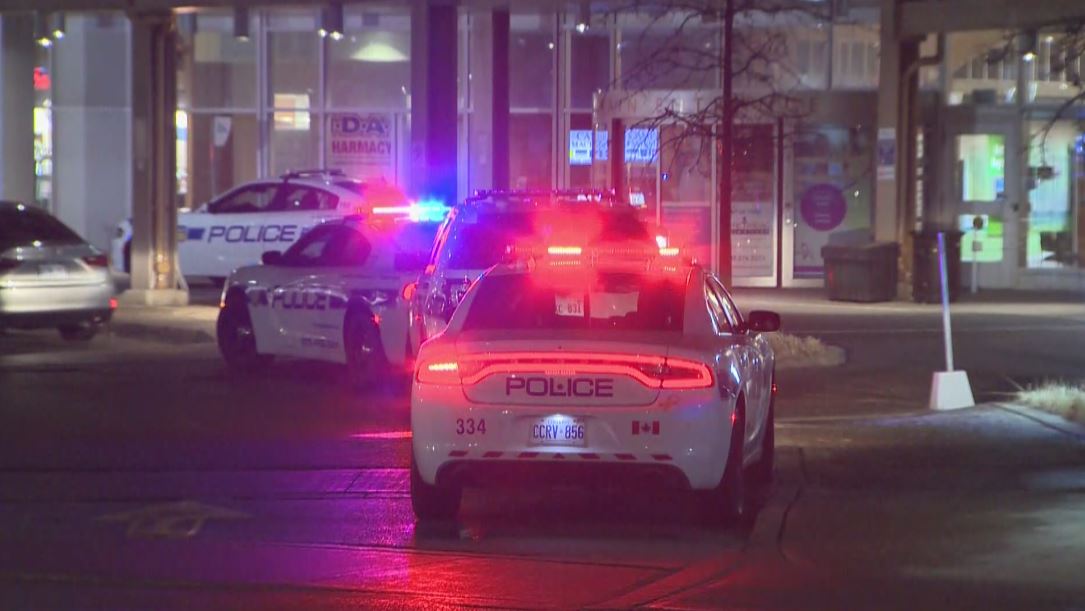 Police were called to Credit Valley Hospital just after 6 p.m.