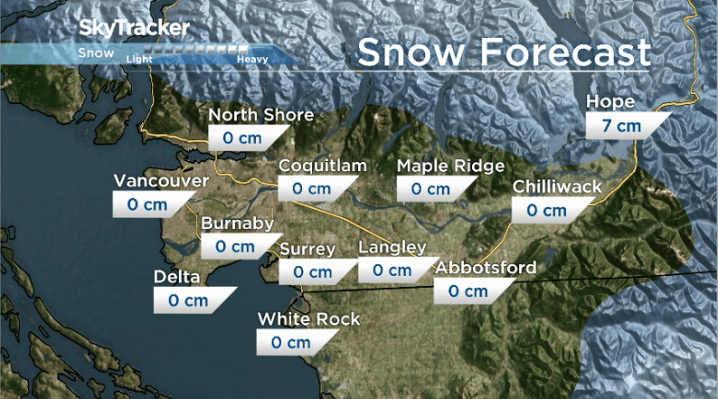 Snowfall warnings hit the South Coast, travel impacted on Vancouver ...