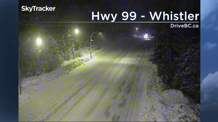 Snowfall warnings hit the South Coast, travel impacted on Vancouver ...