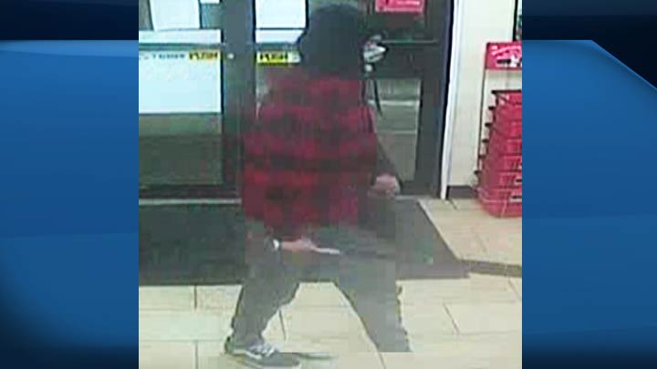 RCMP said a very small amount of cash was stolen during an armed robbery at a store in North Battleford, Sask.
