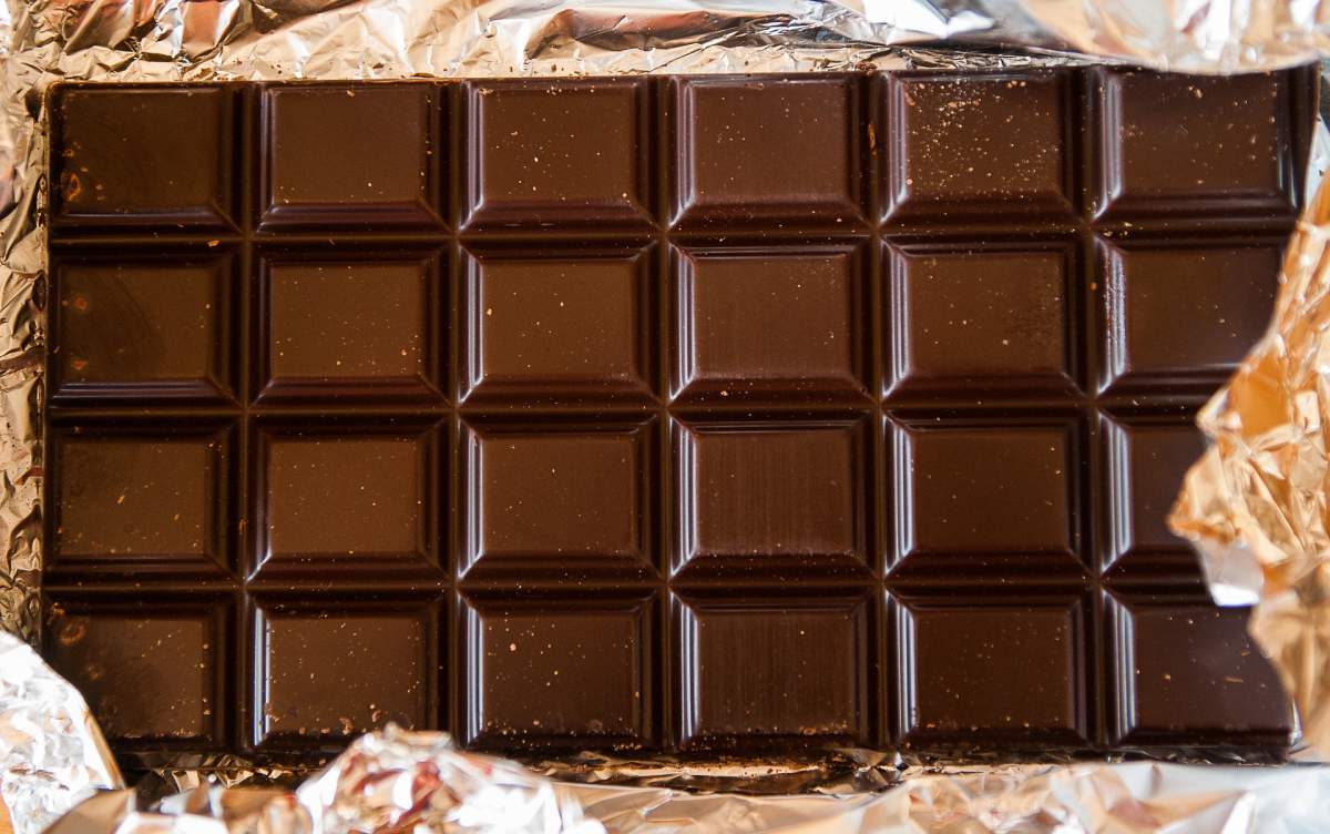 Chocolate bar stock image. 