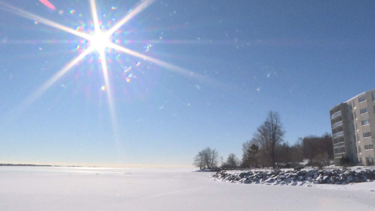 sunshine winter cold