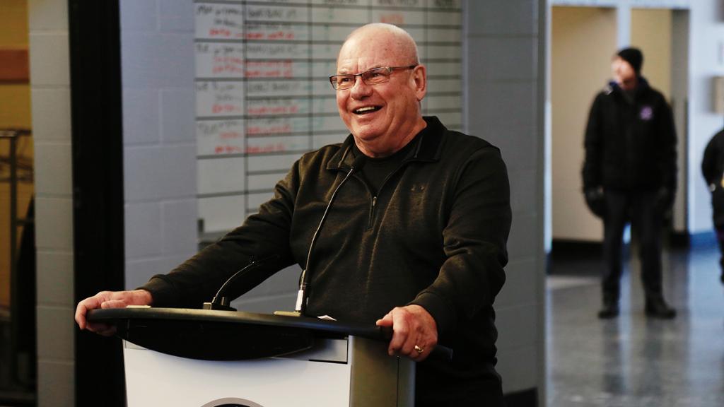 Winnipeg hockey legend Joe Daley.