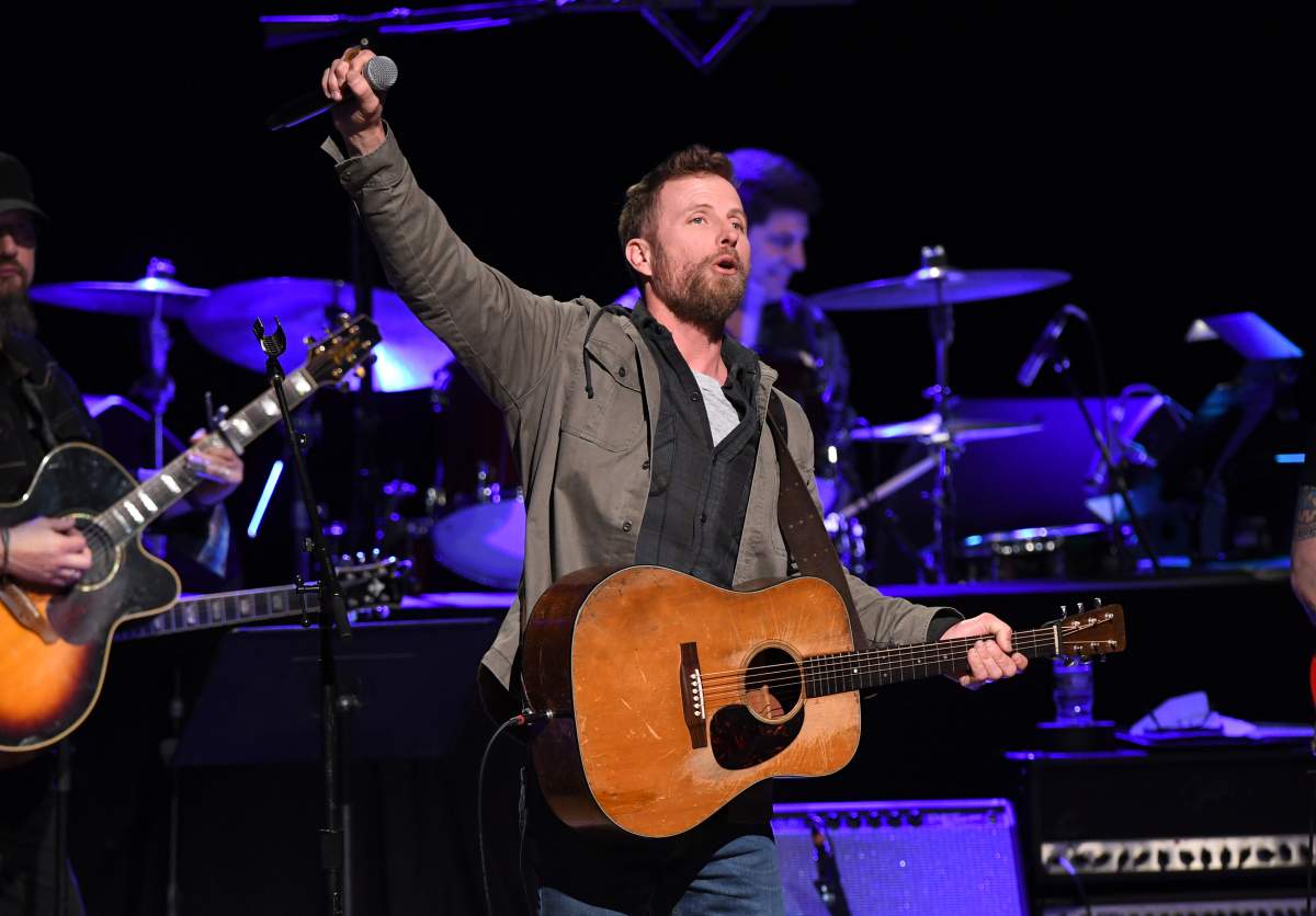 Dierks Bentley performs during the’ C’Ya On The Flipside Benefit Concert!’ at The Grand Ole Opry on Jan. 9, 2019 in Nashville, Tenn.