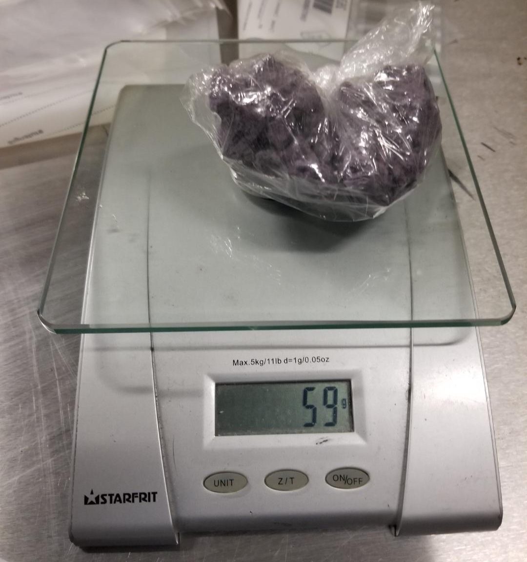 OPP seized fentanyl and cocaine during a vehicle stop in Peterborough on Thursday night.