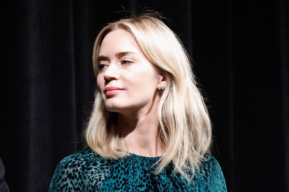 Emily Blunt on stage during The Academy screening Of ‘Mary Poppins Returns’ at the MoMA Titus One on Dec. 4, 2018, in New York City.