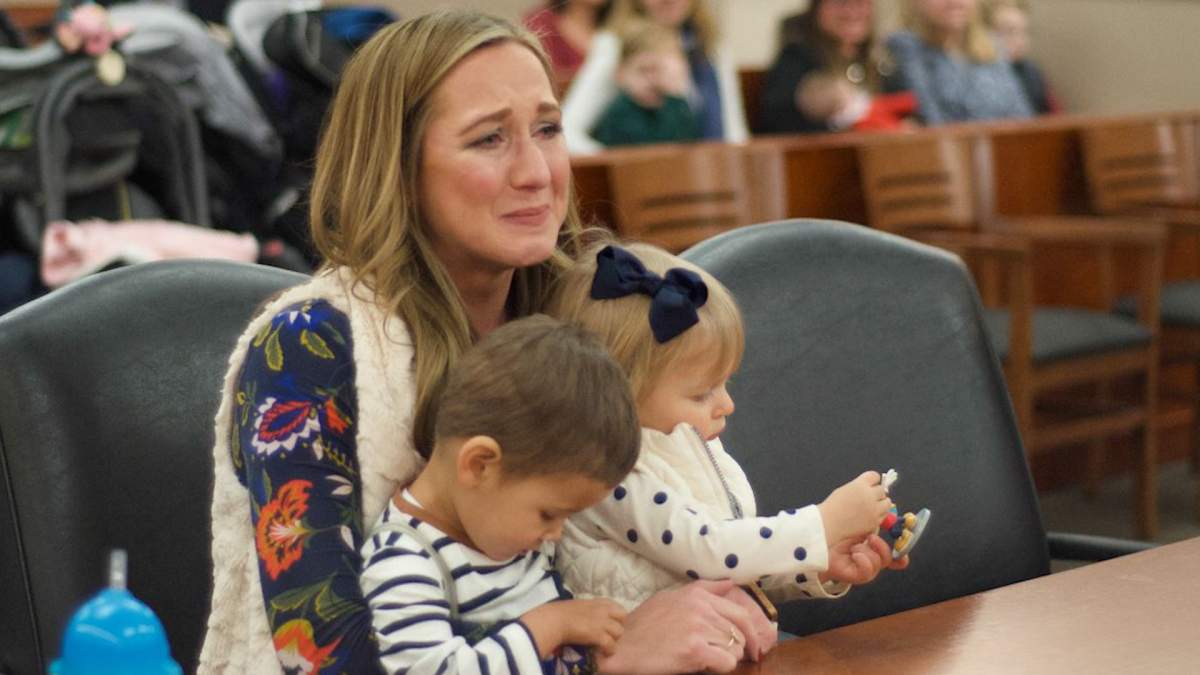 Katie Page said she was “shocked” when she found her adopted daughter was biologically related to her adopted son. Photo courtesy of Ashley Creative Co.