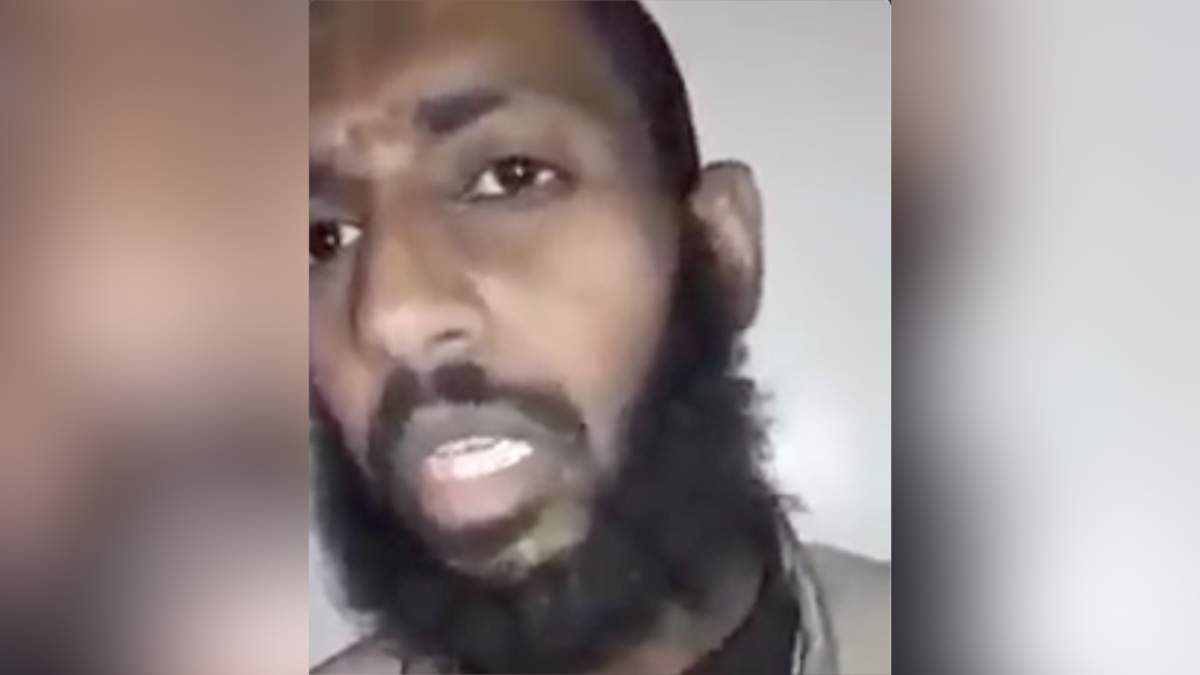 Canadian ISIS member Mohammed Khalifa, a.k.a. Abu Ridwan, a.k.a. Mohammed Abdullah Mohammed, in a video released by Kurdish forces on Jan. 13, 2019.