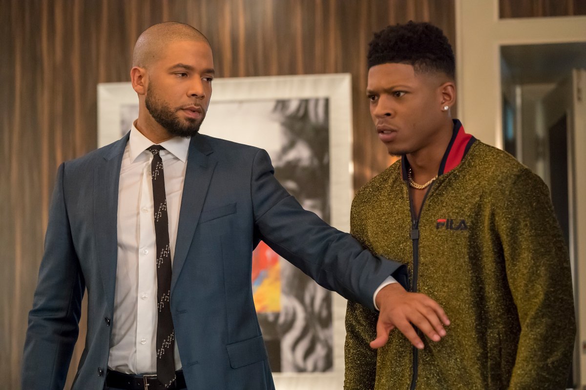 L-R: Jussie Smollett and Bryshere Y. Gray in the "Pride" episode of 'Empire.' .
