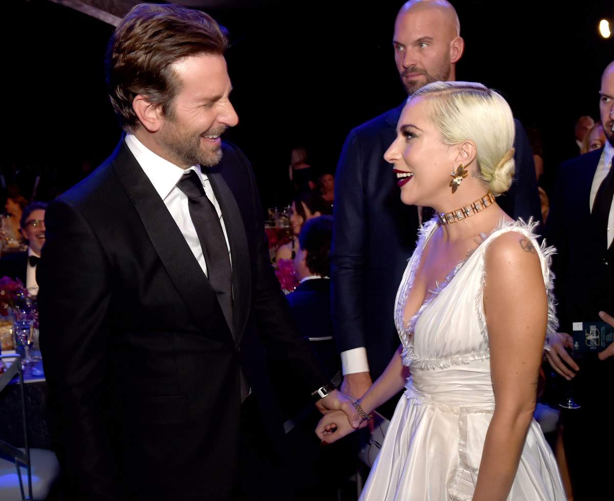 Bradley Cooper and Lady Gaga attend the 25th Annual Screen Actors Guild Awards at The Shrine Auditorium on Jan. 27, 2019 in Los Angeles, Calif.