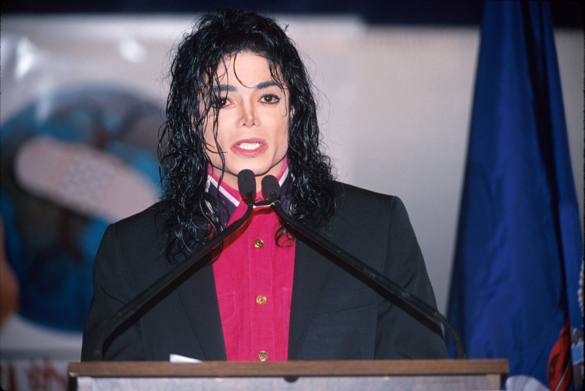 Singer Michael Jackson. 