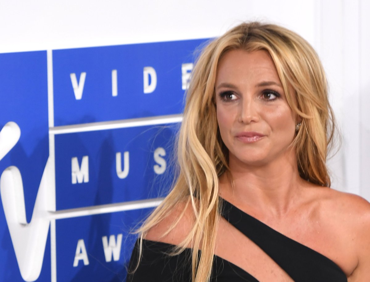 Britney Spears attends the 2016 MTV Video Music Awards at Madison Square Garden on Aug. 28, 2016 in New York City.  