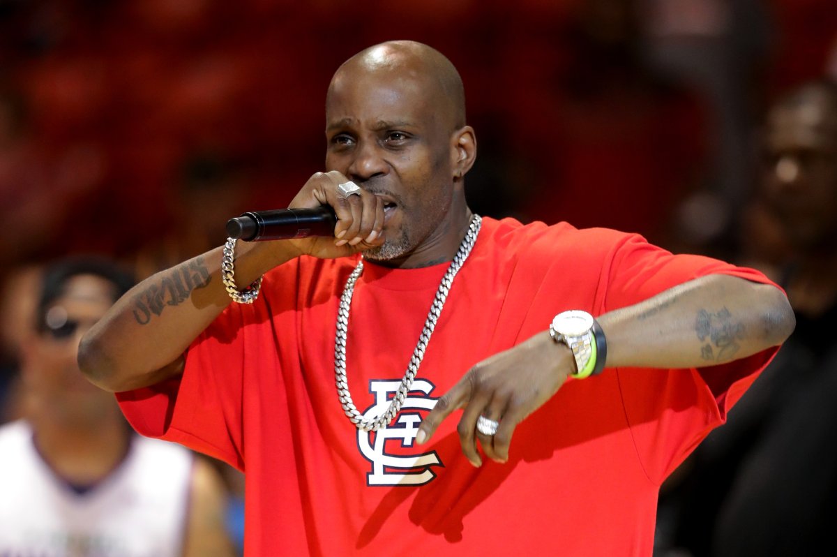 Rapper DMX performs during week five of the BIG3 three-on-three basketball league at UIC Pavilion on July 23, 2017, in Chicago, Illinois.  