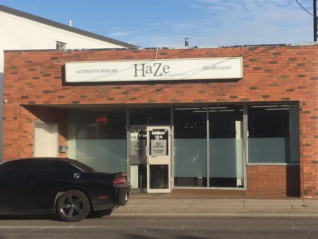 Hamilton police executed a search warrant Friday morning at 1917 King St. E. as they continue targeting illegal cannabis dispensaries.