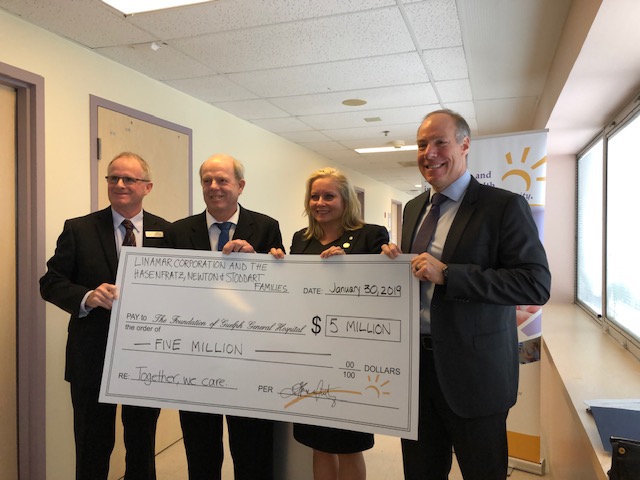 Guelph General Hospital receives $5M donation - image