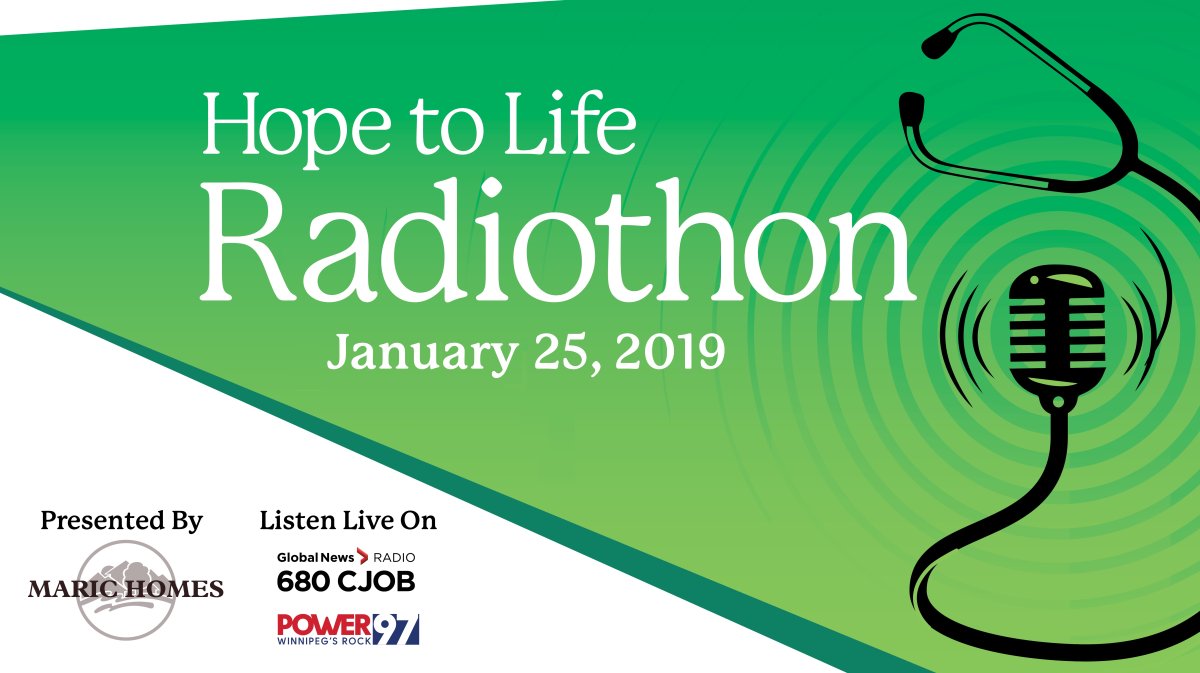 680 CJOB Hope to Life Radiothon - image