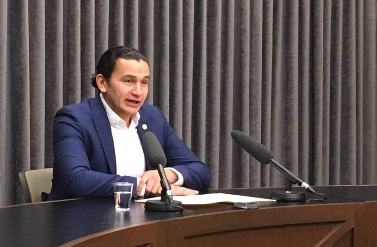 NDP leader Wab Kinew.