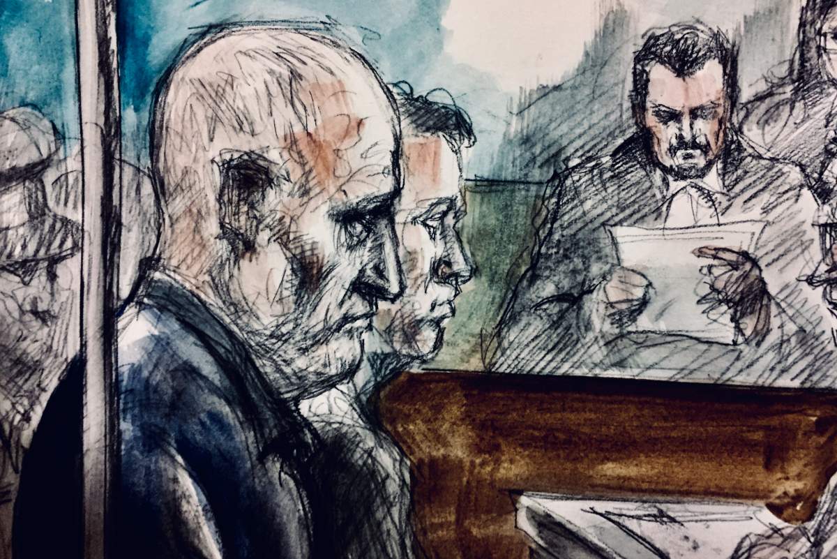 Bruce McArthur appears in the College Park courthouse on Oct. 22, 2018.