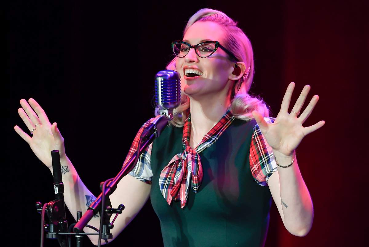 Ingrid Michaelson performs on her ‘Songs For The Seasons’ tour at The Masonic Auditorium on Nov. 29, 2018, in San Francisco, Calif.