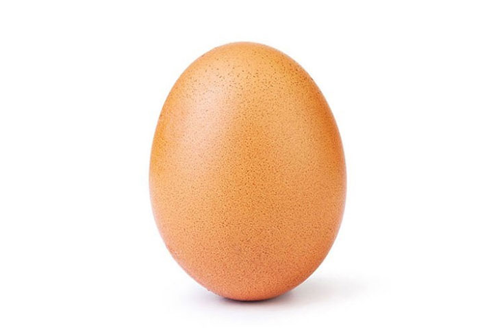 This photo of an egg is the most liked Instagram post ever, beating out Kylie Jenner .
