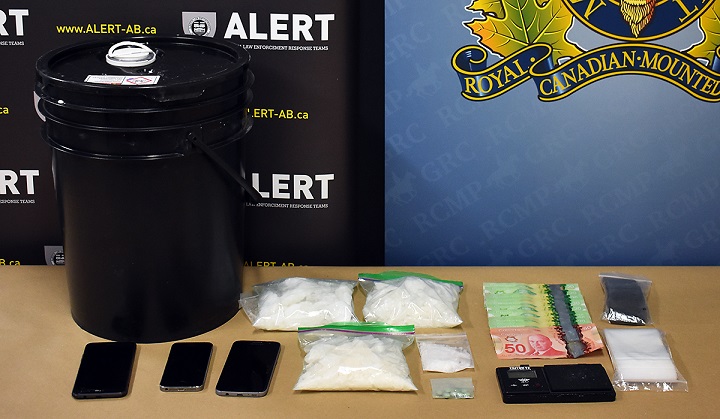 Police in Grande Prairie seized around $80,000 worth of drugs earlier this week. 
