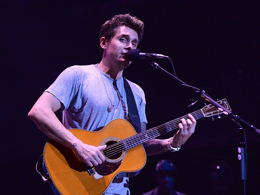 John Mayer performs onstage during his 'The Search For Everything' tour at Northwell Health at Jones Beach Theater on Aug. 23, 2017 in Wantagh, New York. 