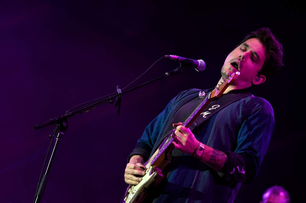 John Mayer performs at Champions Park on Sept. 22, 2018 in Louisville, Ky.