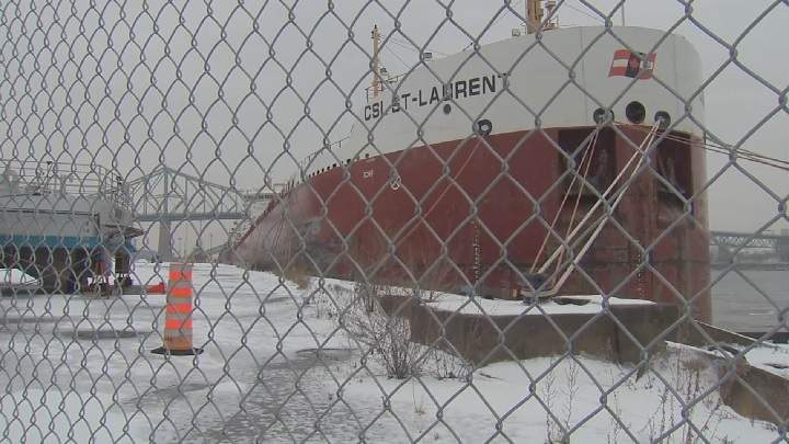 A technical rescue was required to recover the body of a kayaker who fell into the St. Lawrence River. Saturday, Jan. 5, 2019.