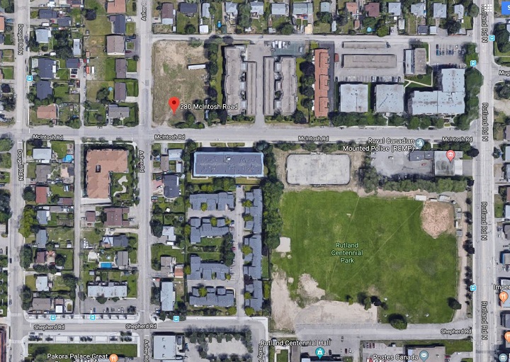 A supportive housing project is planned for Kelowna’s Rutland neighbourhood. The 50-unit project would be located near Rutland Centennial Park.