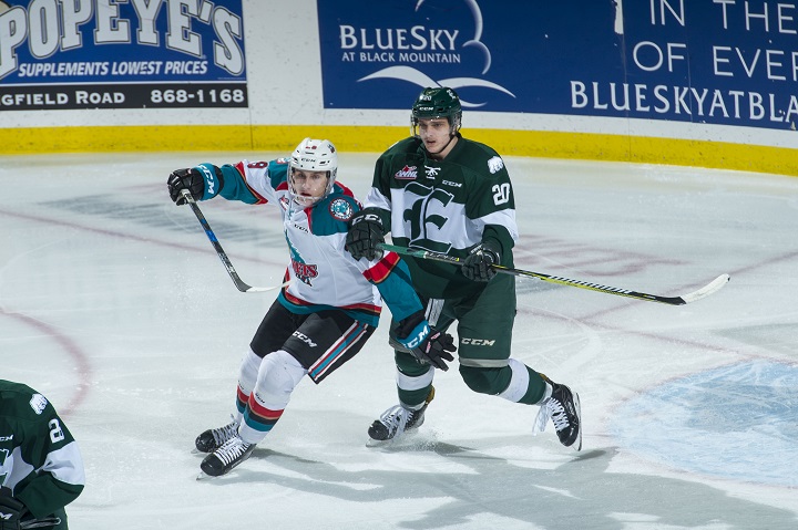 The Kelowna Rockets will host the Everett Silvertips on Wednesday. Nine days later, on Jan. 18, the Rockets will visit Everett.