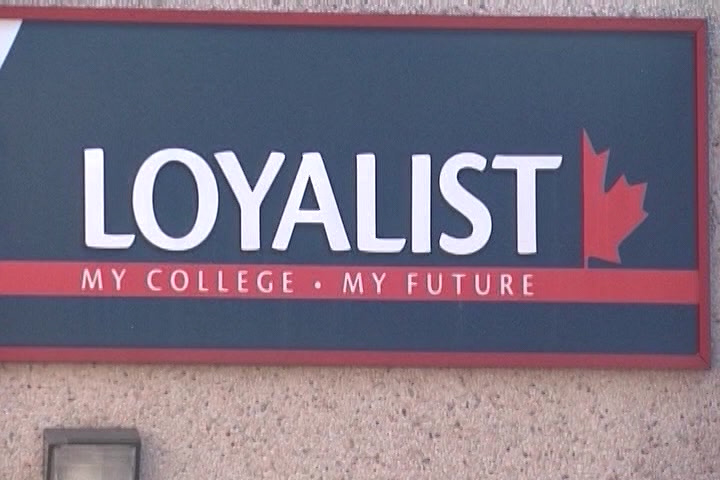 Three people escape with non-life-threatening injuries after being stabbed by a 21-year-old man at a Loyalist College residence over the weekend.